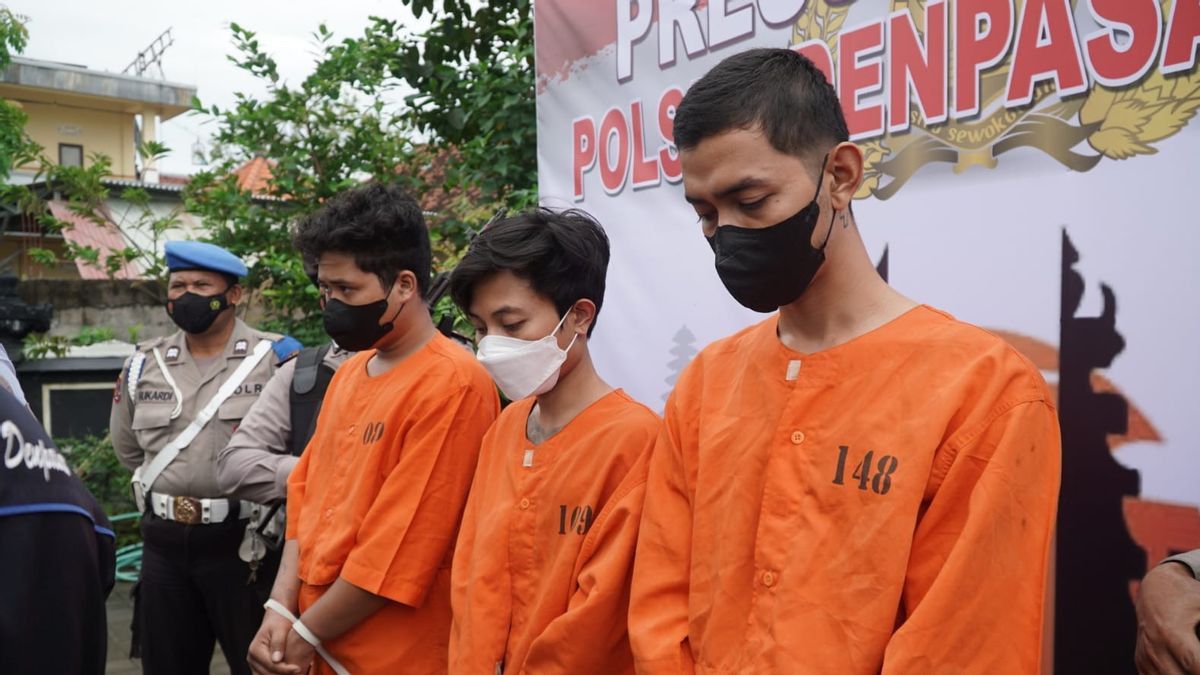 Berita Bali Terkini: Polisi Bekuk 3 Pria yang Aniaya Sepasang Kekasih di Denpasar 