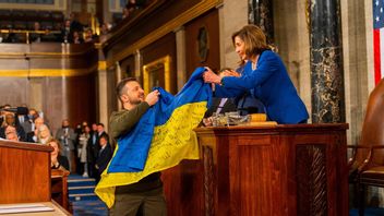 Sebut Tidak akan Kompromi untuk Akhiri Perang di Hadapan Kongres AS, Presiden Zelensky: Ukraina Tidak akan Menyerah