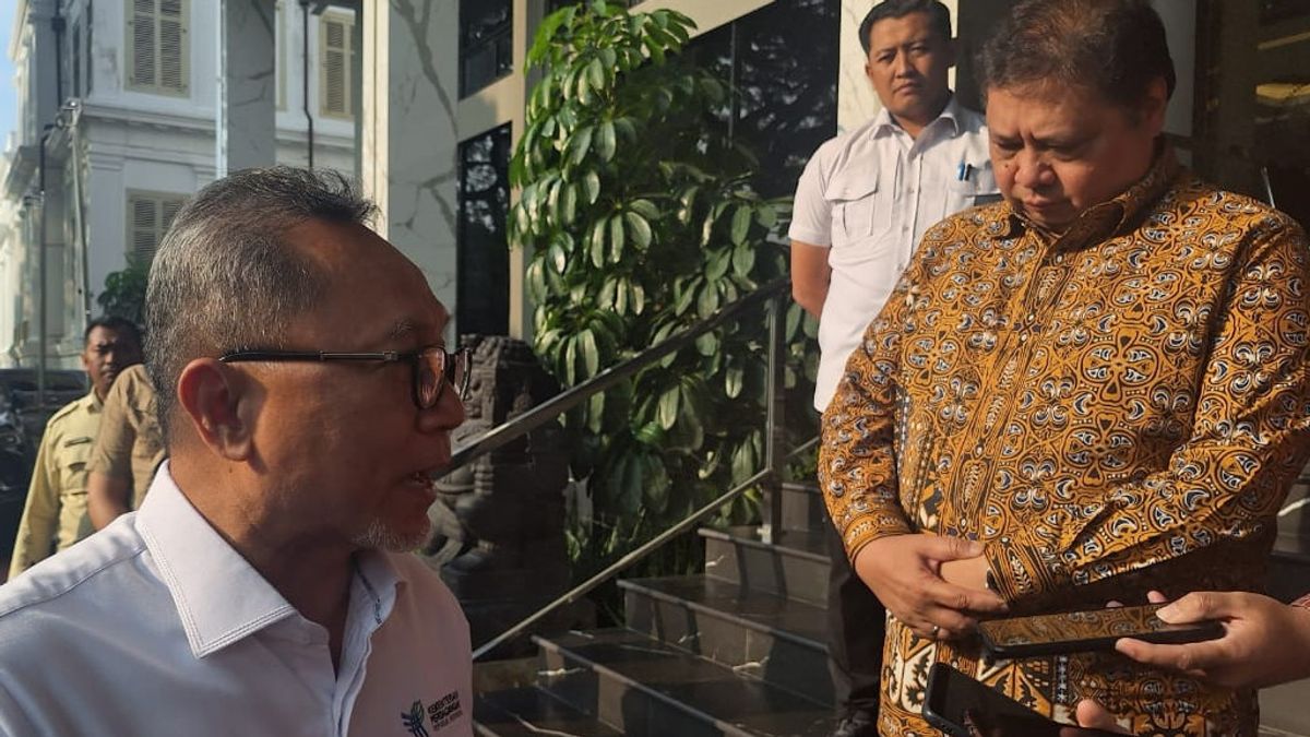 Cabinet Reshuffle Issues Appear Again, Airlangga And Zulhas Meet What's Up?