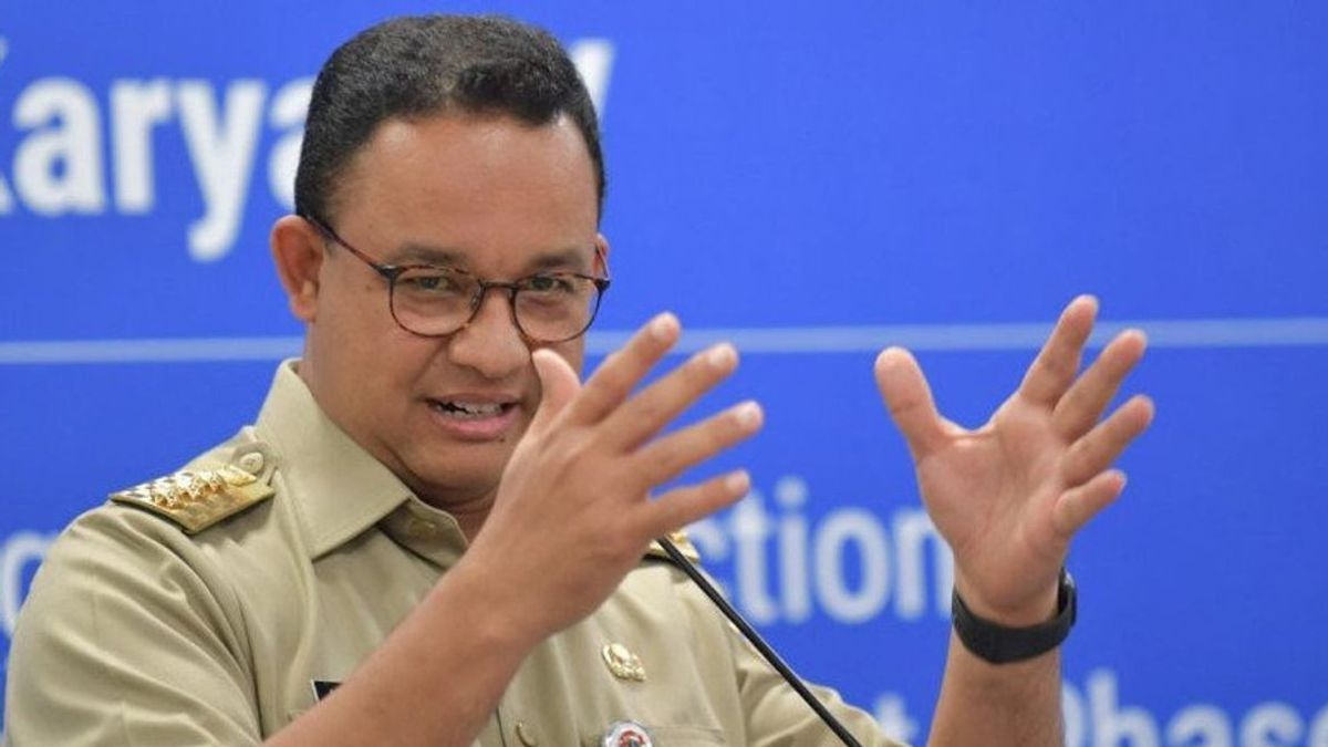 À Un An D’être Gouverneur De DKI Jakarta, Anies Baswedan: Nous échevlons Le Contrôle De La COVID-19