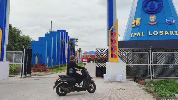 Presiden Resmikan IPAL Losari Makassar Senilai Rp1,2 Triliun