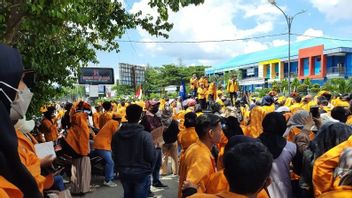 Aksi Unjuk Rasa di Kendari, Polisi Turunkan 500 Personel Gabungan