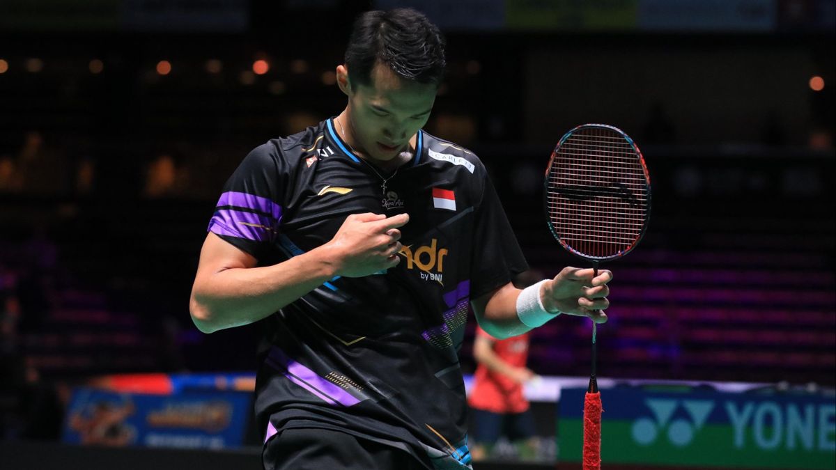 Denmark Open 2024: Jonatan Tumbang, Tunggal Putra Indonesia Habis