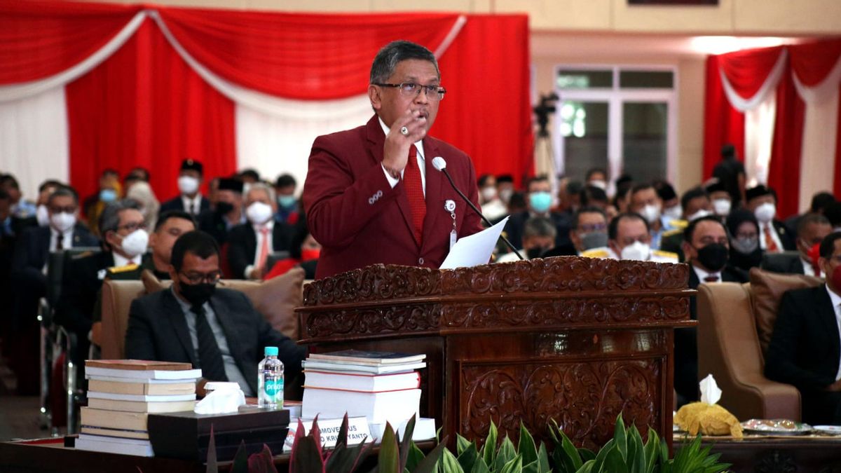 Doctoral Promotion Session At The Defense University, PDIP Secretary General Hasto Kristiyanto Reveals Soekarno's Geopolitical Thoughts Influenced National Interest