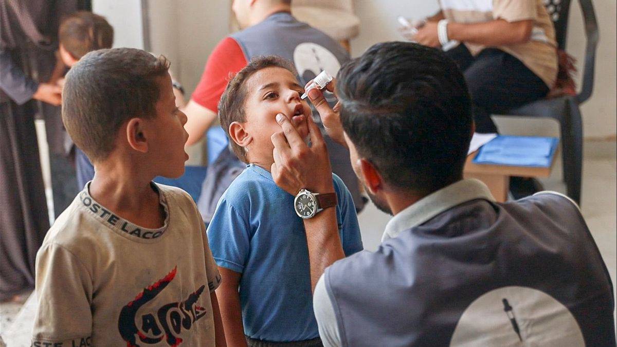 UNICEF Calls Humanitarian Pause In Gaza To Complete Polio Vaccination Approved