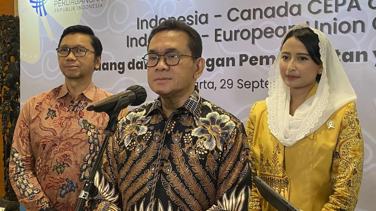 ICA-CEPA Diteken, Mendag Targetkan Perdagangan dengan Kanada Bisa Tembus 7 Miliar Dolar AS