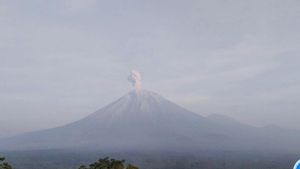 ثوران بركان جبل سيميرو 6 مرات هذا الصباح ، ثوران أبو كاباي 900 متر