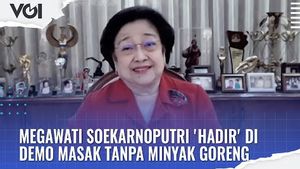 VIDEO: Megawati Soekarnoputri 'Hadir' di Demo Masak Tanpa Minyak Goreng