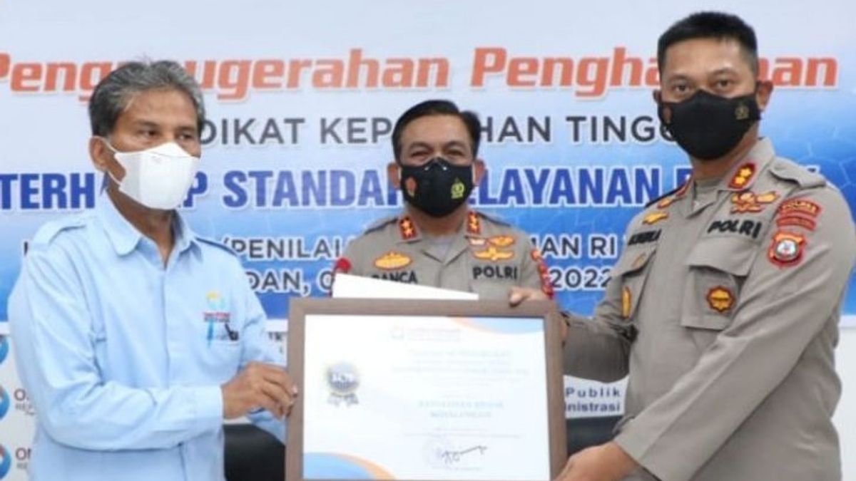 Polres Simalungun Dapat Penghargaan dari Ombudsman Sumut