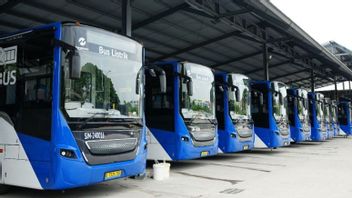 20 Unit Bus listrik VKTR-Karoseri Laksana untuk TransJakarta Resmi Beroperasi