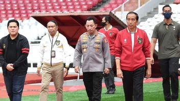 Jokowi Doesn't Want Indonesian Football To Be Sanctioned, Sends Erick Thohir To Zurich Lobi Gianni