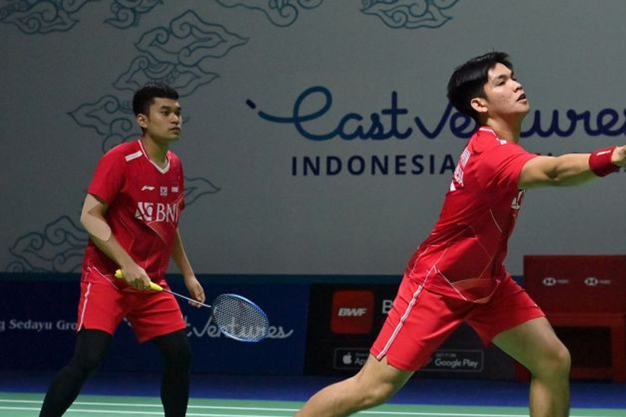 No Opponents! Four Indonesian Badminton Mens Doubles Make History Through The All Indonesian Semifinals At The Singapore Open 2022