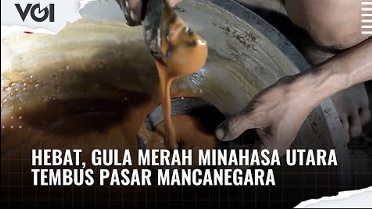 VIDEO: Hebat, Gula Merah Minahasa Utara Tembus Pasar Mancanegara