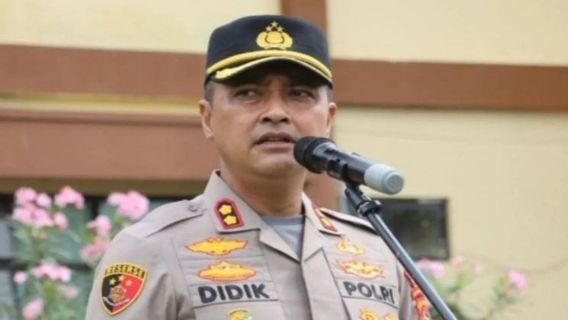 涉毒嫌疑人AKBP Didik Putra Kuncoro今天参加了警察道德守则听证会