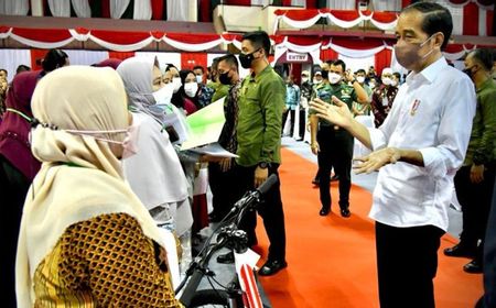 Untung Besar Warga Tarakan Kaltara, Jawab Pertanyaan Mudah dari Jokowi Hadiahnya Sepeda