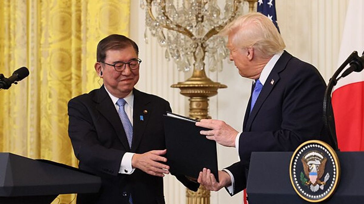 Diancam Trump, Jepang Ingin Kesepakatan Tarif Dagang yang Saling Menguntungkan