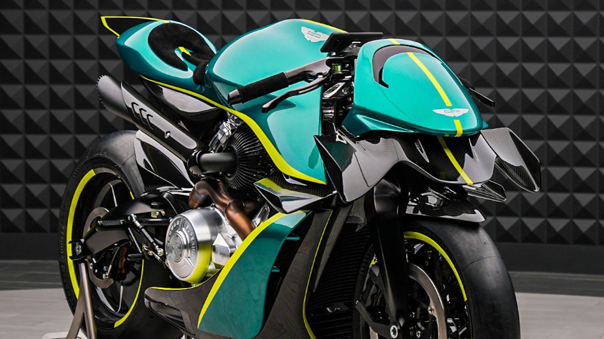 Wow Price! Aston Martin AMB 001 Pro Motorcycle Lands In Indonesia