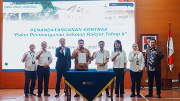 washkita Karya apat Project Public School à Sulawesi du Sud, une valeur de 1,23 billion de roupies