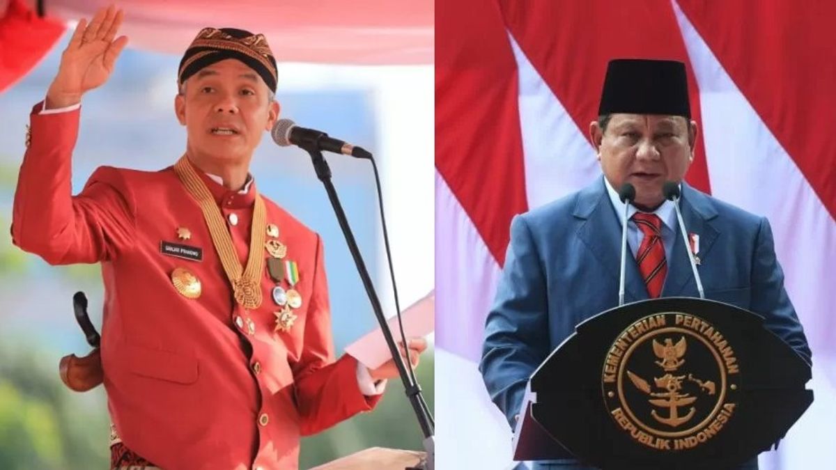 Elektabilitas Ganjar dan Prabowo Melejit, Disusul Khofifah, Pegiat Medsos: Anies dan AHY <i>Engga</i> Laku