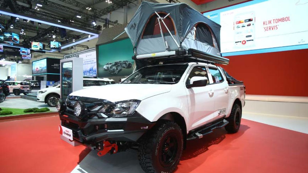 na inspirée d'Isuzu D-Max avec le concept d'aventure Overland