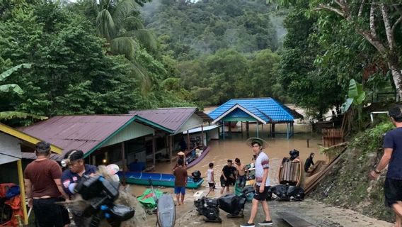 Floods Hit 4 Villages In Malinau, Kaltara