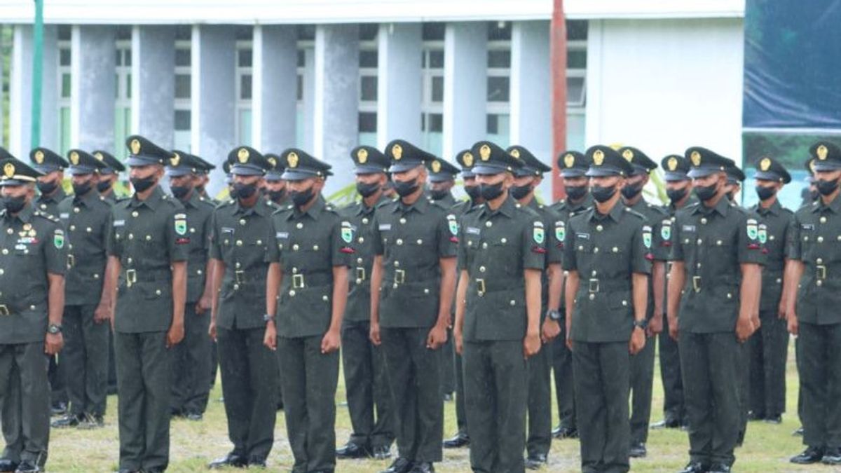 West Papua Regional Military Commander Reminds New Soldiers To Hold Firmly Sapta Marga: Don't Be A Crybaby, Must Be Tough To Protect The Unitary State Of The Republic Of Indonesia