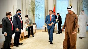 VIDEO: Jokowi dan Putra Mahkota Abu Dhabi Bahas Perdagangan dan Investasi