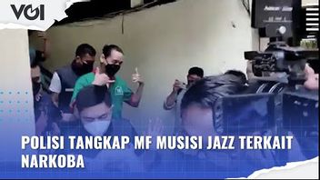 VIDEO: Penampakan MF Musisi Jazz yang Ditangkap Polisi Terkait Dugaan Pengguna Narkoba