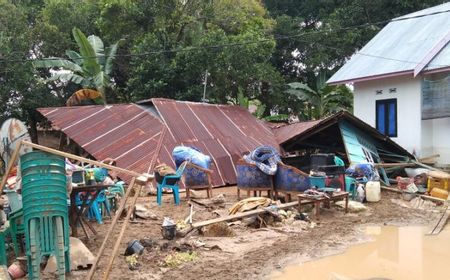 Banjir Landa Sejumlah Desa di Gorontalo Utara