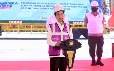 Presiden Jokowi Lepas Ekspor Komoditas Pertanian Serentak dari 17 Pintu Tujuan 61 Negara