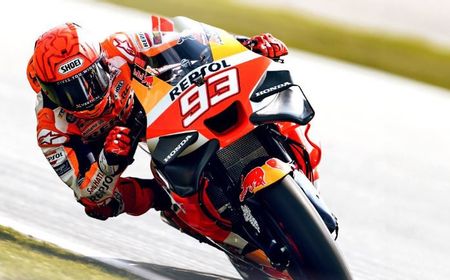 Berderai Air Mata, Marc Marquez Kirim Pesan Haru untuk Kru Honda