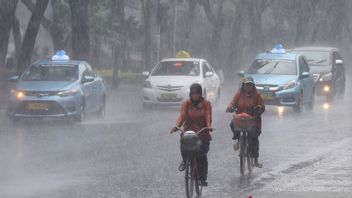 Météo mardi 28 novembre: Jakarta, Bogor, Depok et Bekasi Diguyur Rain