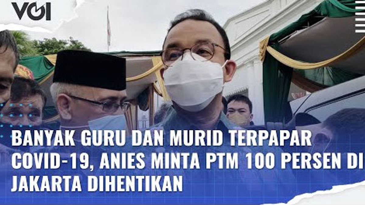 VIDEO: Anies Baswedan Asks Luhut Binsar Pandjaitan To Stop 100 Percent PTM In Jakarta