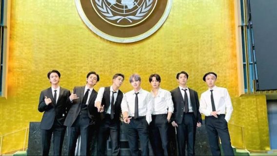 BTS Berpidato di Hadapan Majelis Umum PBB