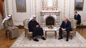 Putin-UAE Dinner Diplomacy In Moscow Before Discussing Middle East Situation