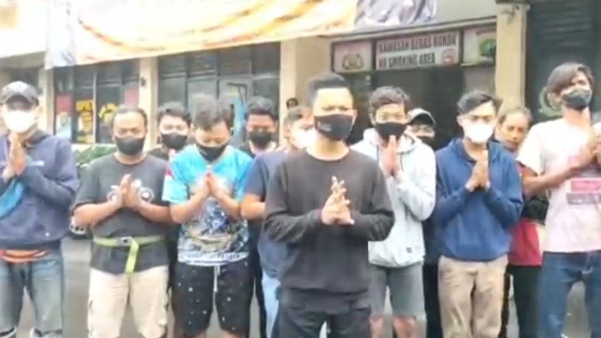 14 People Held Illegal Racing On Pemuda Street Finally Arrested By Police