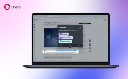 Opera Bawa ChatGPT ke dalam Browser dengan Dukungan AI Prompts