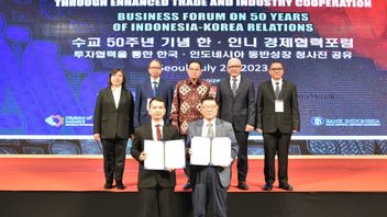 Menperin Agus Sosialisasikan Program Kawasan Industri Ramah Lingkungan di Forum RI-Korea