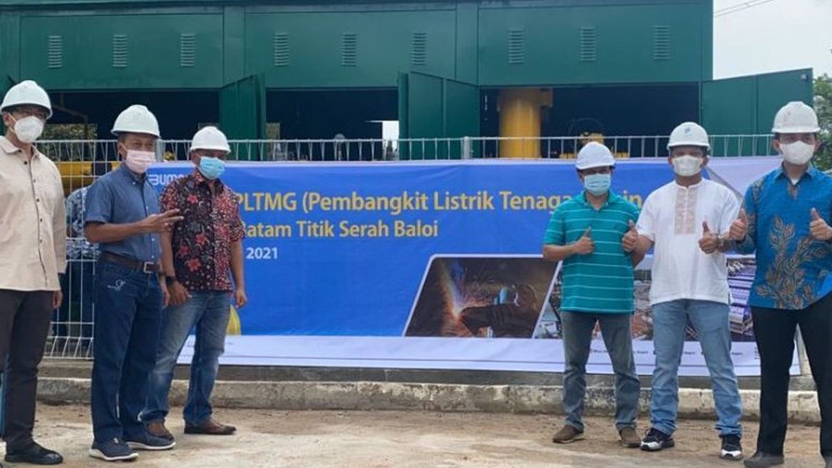 Soutenir La Résistance à L’électricité Batam-Bintan, La Sous-exploitation De Gaz Pertamina Répond Aux Besoins En Gaz Baloi PLTMG