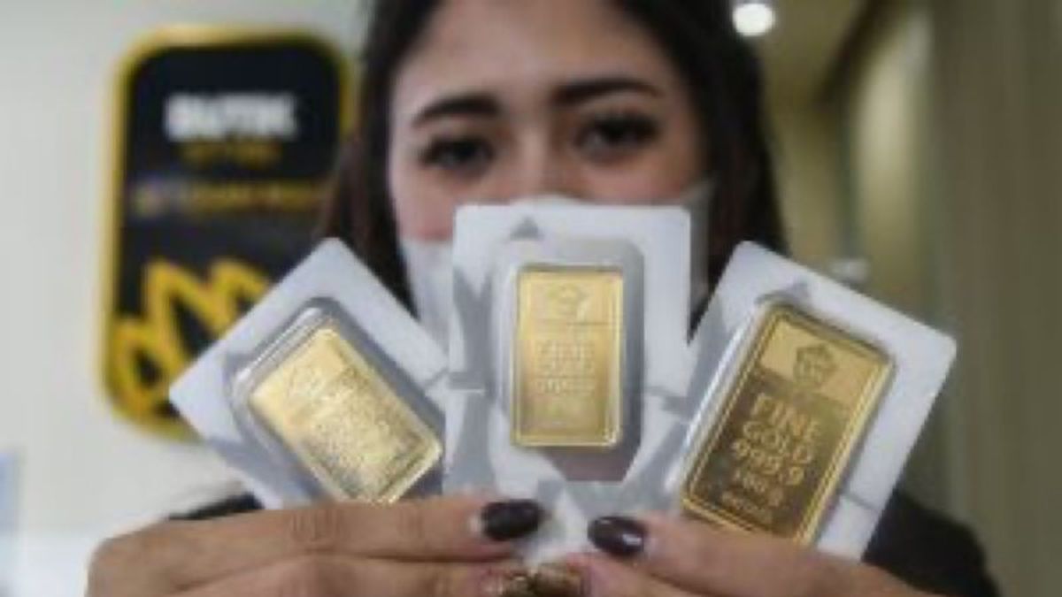 Turun Rp4.000, Harga Emas Antam Kamis 25 Januari jadi Rp1,124 Juta per Gram
