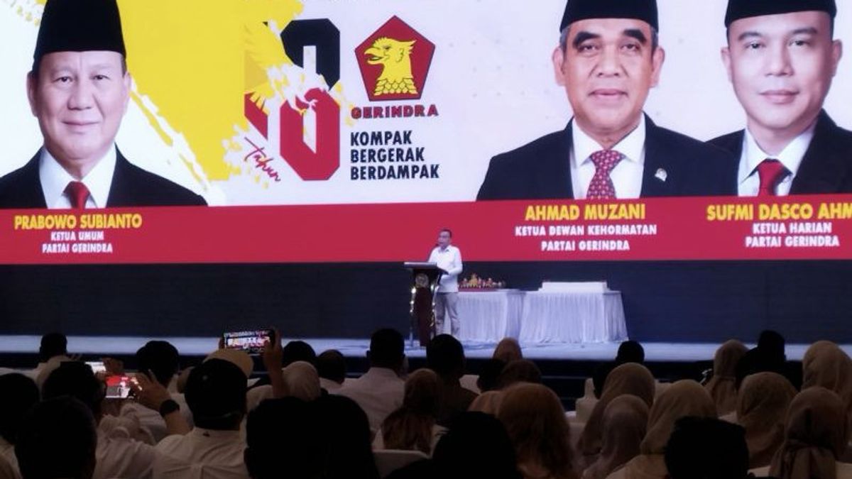 HUT Gerindra, Dasco Harap Legislator Partainya Tingkatkan Kinerja di DPR