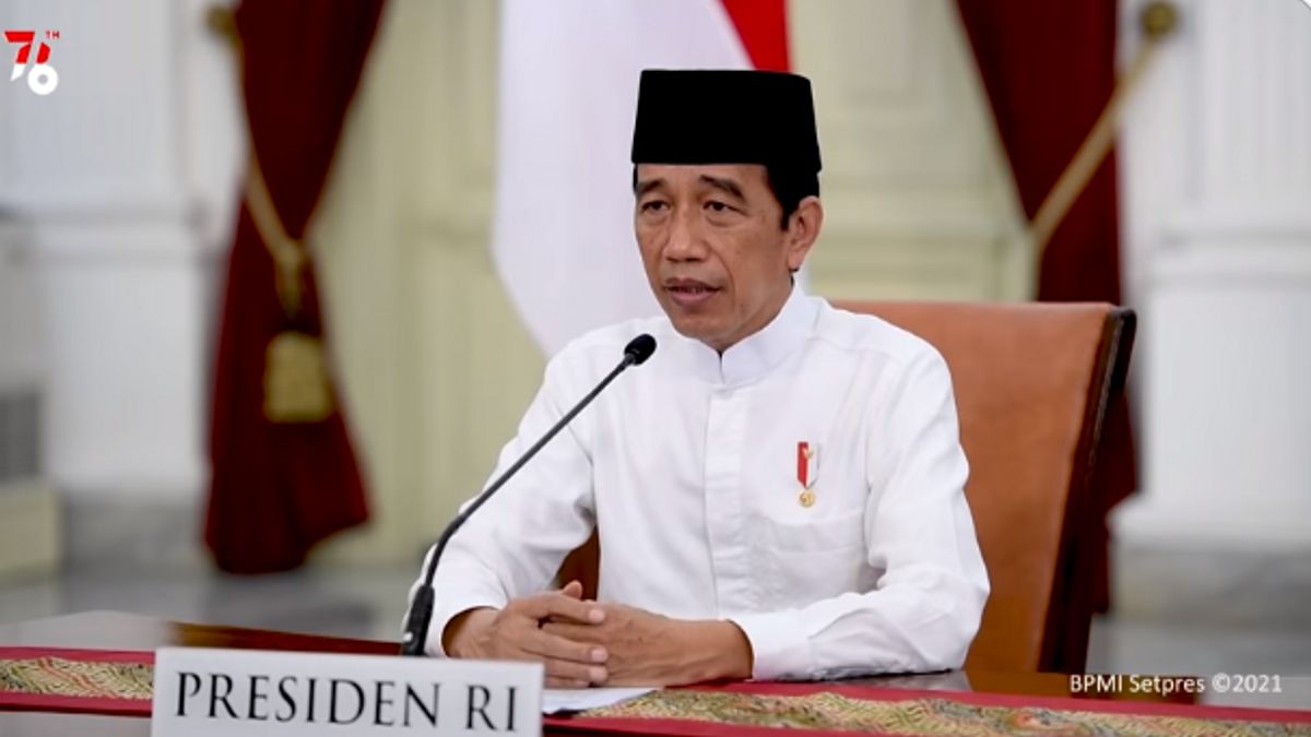 Presiden Jokowi Ucapkan Terima Kasih kepada Ulama dalam Peringatan Tahun Baru Islam, 9 Agustus 2021