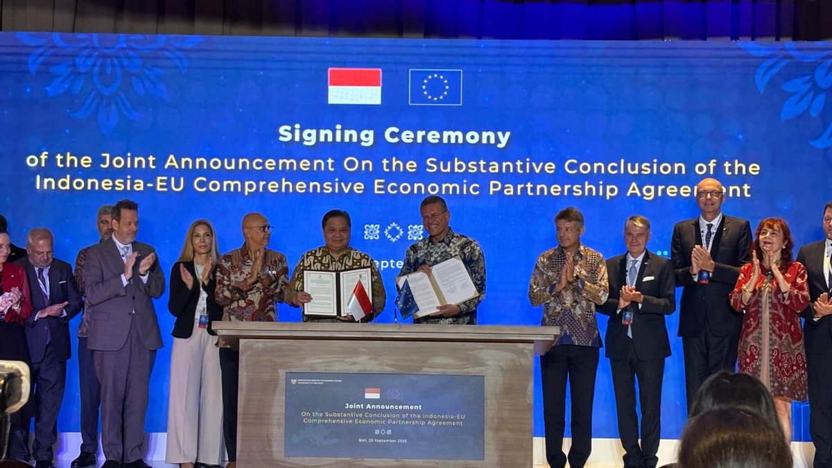Indonesia And The European Union Officially Reach IEU-CEPA Substantantial Agreement