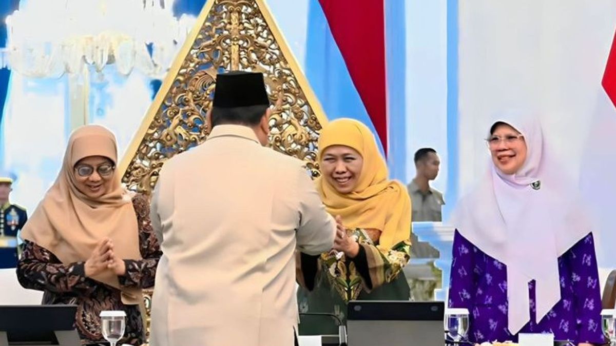    Khofifah Anggap Pertemuan Prabowo dengan Ormas Islam Perkuat Harmoni