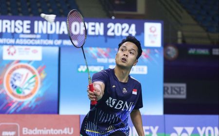 India Open 2024: Anthony Ginting ke Perempat Final