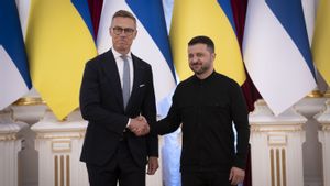 Zelenskyy Desak Sekutu Pikirkan Ulang Pertahanan Udara Usai ‘Serangan’ Drone ke Polandia