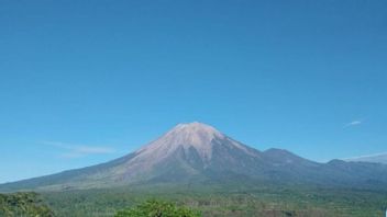 Mount Semeru In Lumajang Back Eruption