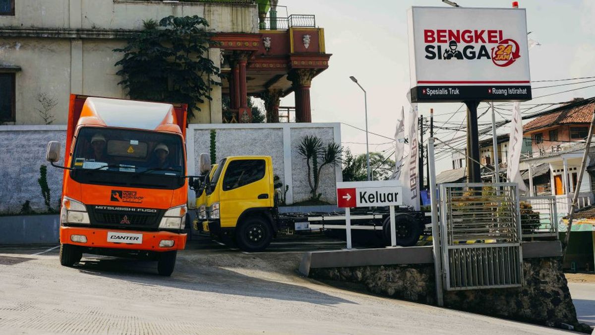 Supporting Operational Consumers Without Stopping, Mitsubishi Fuso Presents A Special Program At Workshop On Standby 24 Hours
