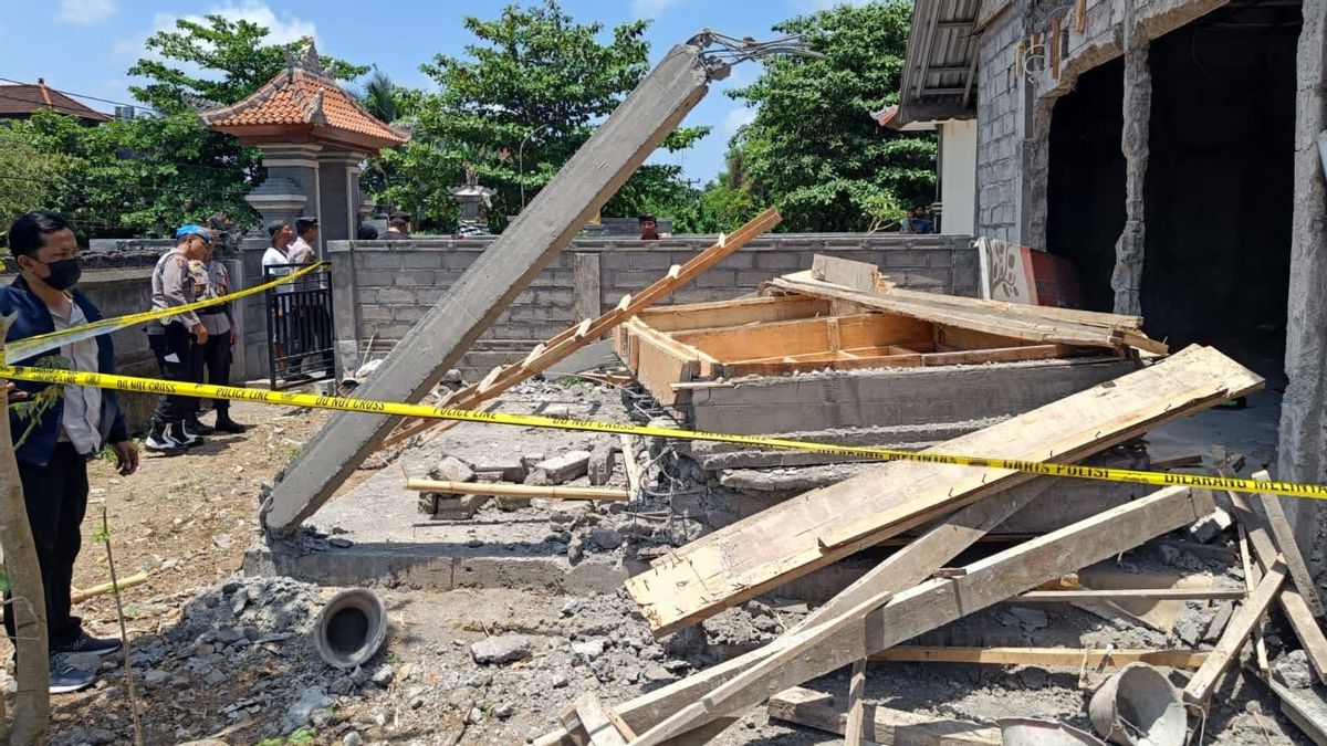 乌布的建筑工人被混凝土 Dak 屠杀