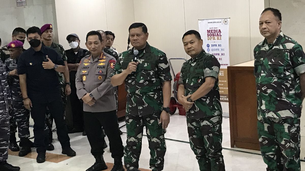 Uncaul Kelagi Moment KSAD-KSAU Dampingi Yudo Margono Fit And Proper Test, Commission I DPR: Statewan, Must Be Loyal To The TNI Commander